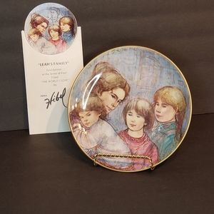 Edna Hibel Collector Plate